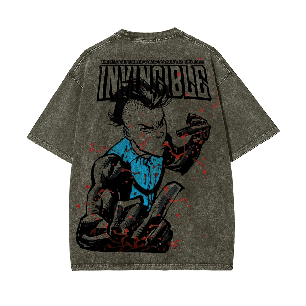 Vintage Oversized T-Shirt Invincible