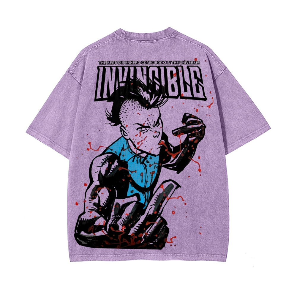 Vintage Oversized T-Shirt Invincible