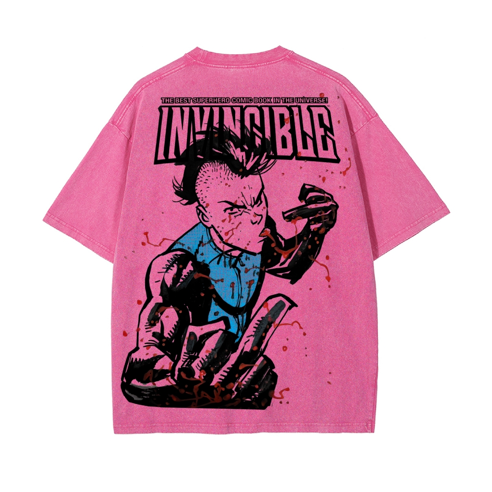 Vintage Oversized T-Shirt Invincible