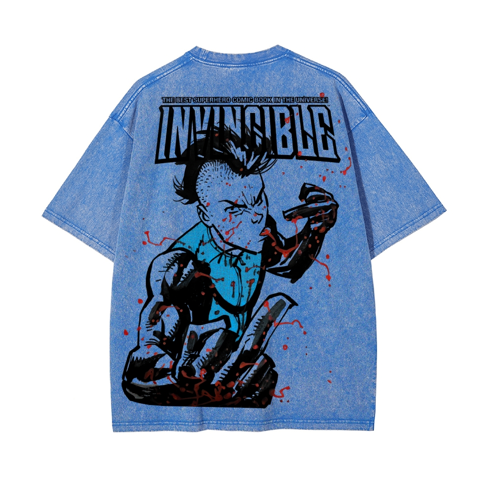 Vintage Oversized T-Shirt Invincible