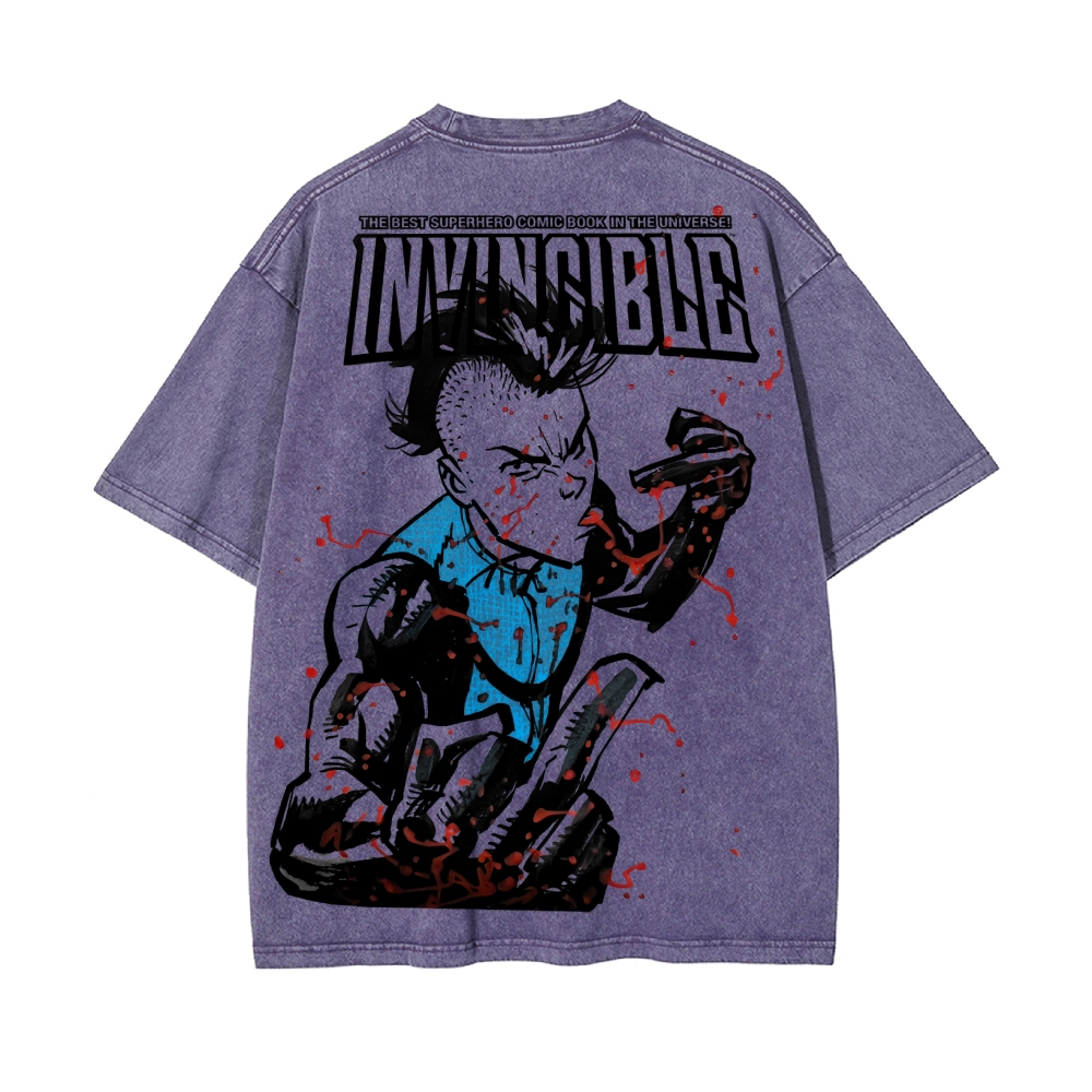 Vintage Oversized T-Shirt Invincible