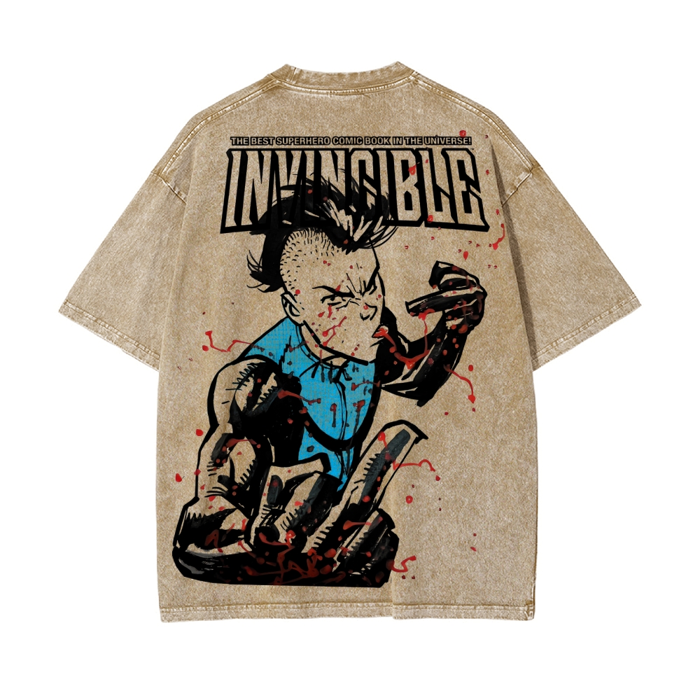 Vintage Oversized T-Shirt Invincible