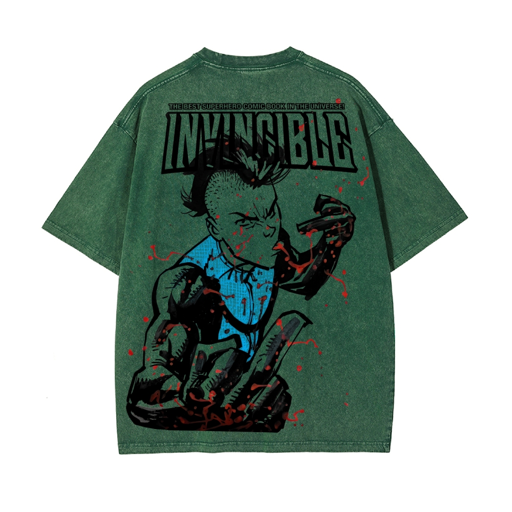 Vintage Oversized T-Shirt Invincible