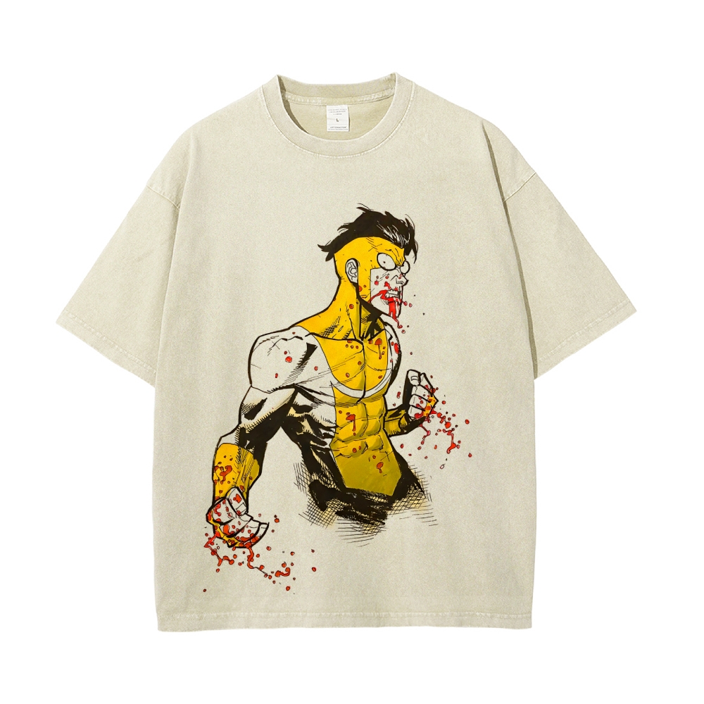 Vintage Oversized T-Shirt Invincible