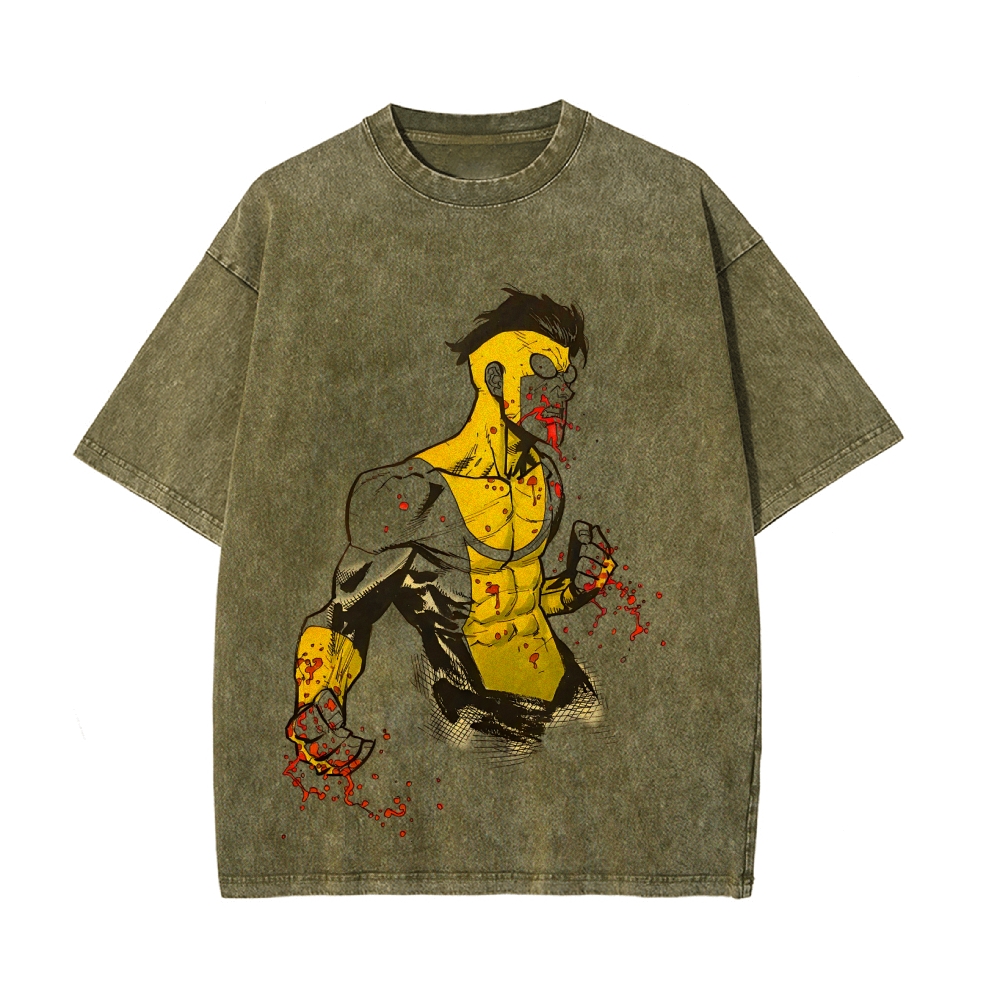 Vintage Oversized T-Shirt Invincible