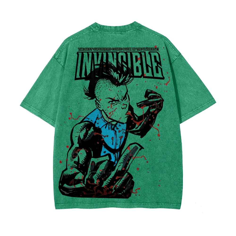 Vintage Oversized T-Shirt Invincible