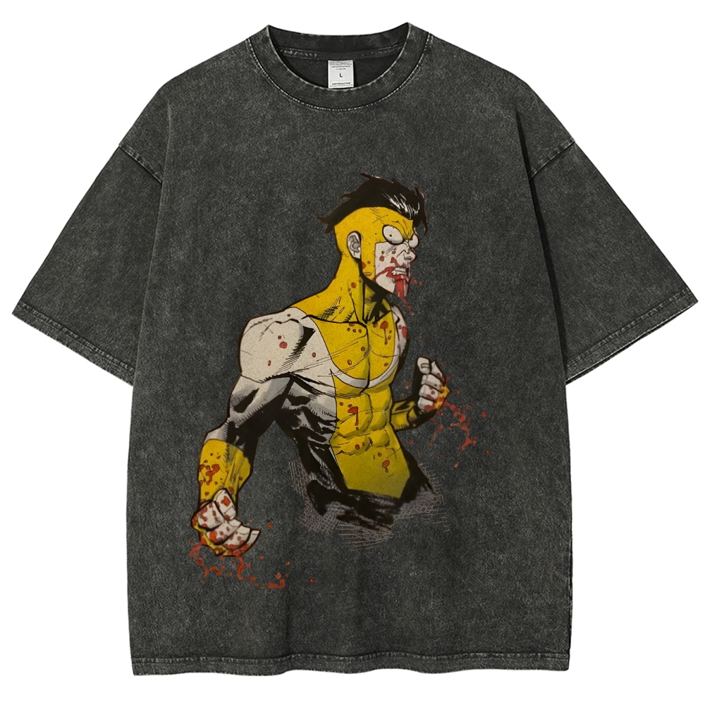Vintage Oversized T-Shirt Invincible