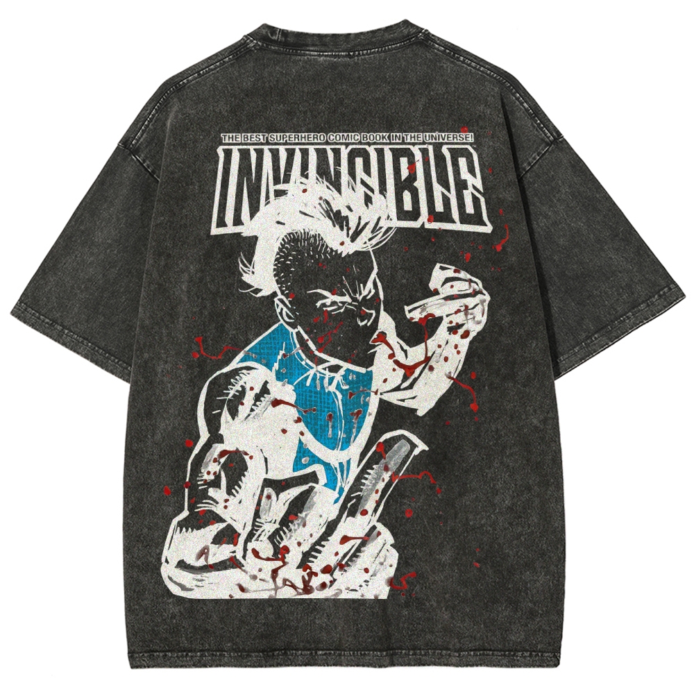 Vintage Oversized T-Shirt Invincible