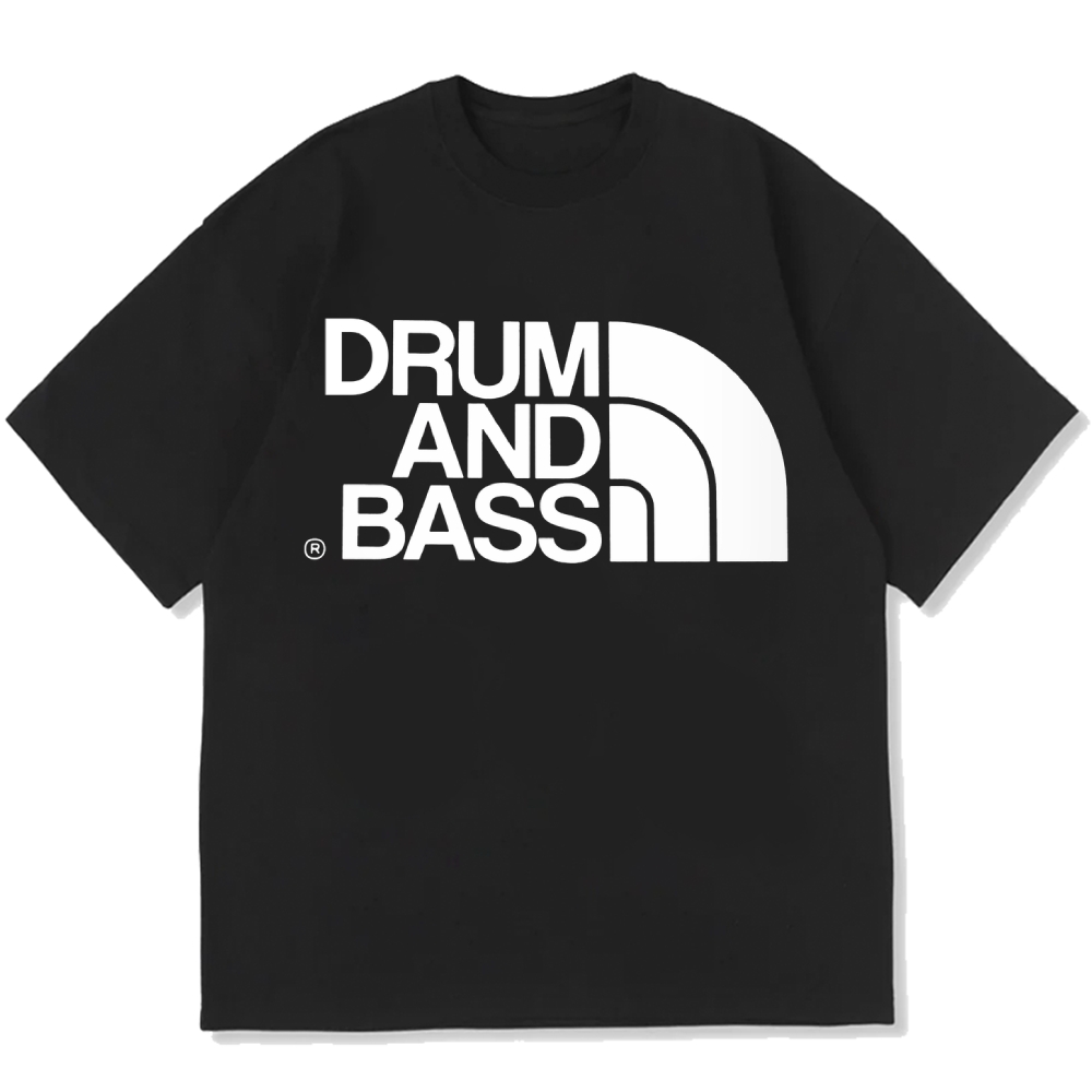 Drum And Bass Cotton casual T-shirt