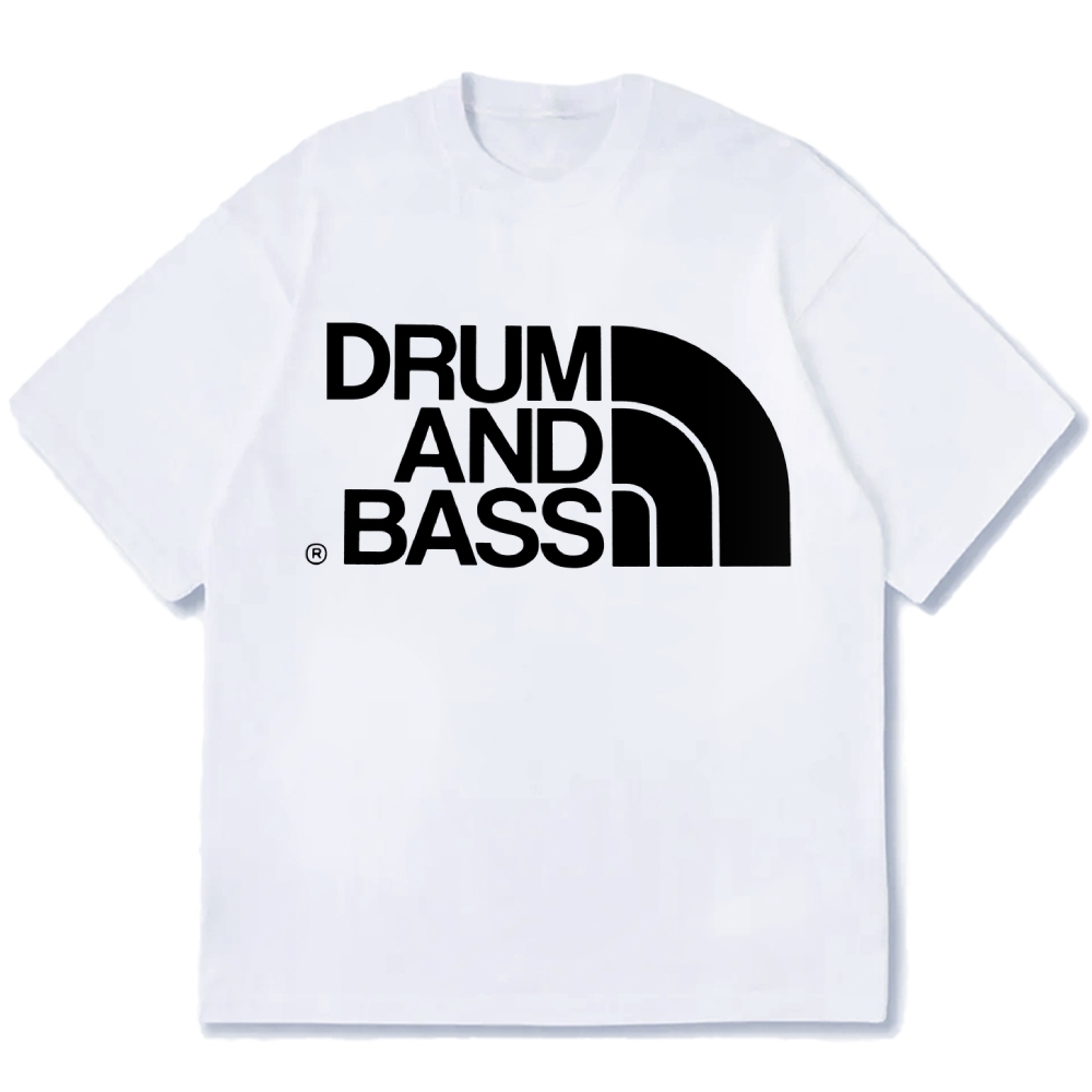 Drum And Bass Cotton casual T-shirt
