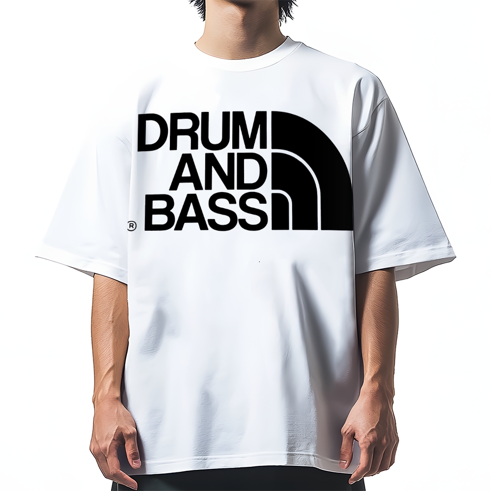 Drum And Bass Cotton casual T-shirt