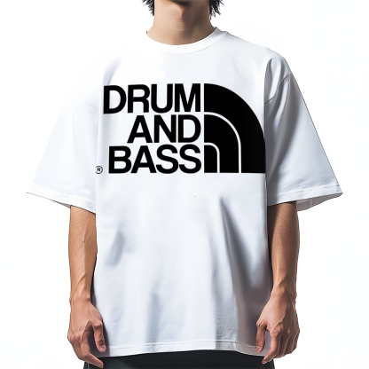 Drum And Bass Cotton casual T-shirt