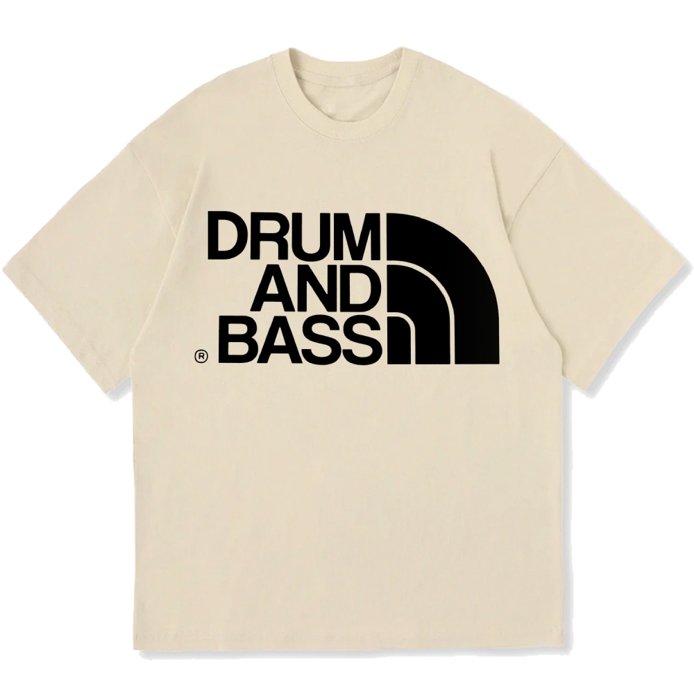 Drum And Bass Cotton casual T-shirt
