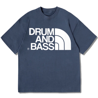Drum And Bass Cotton casual T-shirt