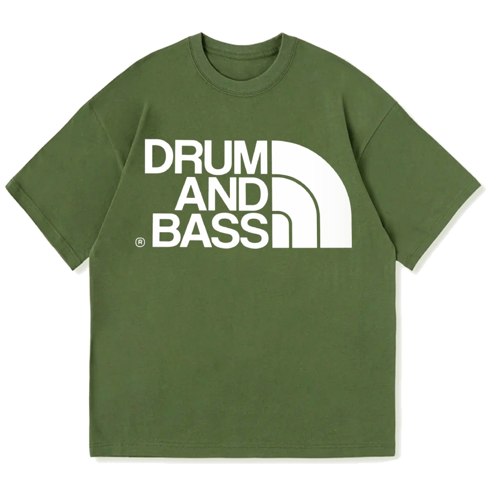 Drum And Bass Cotton casual T-shirt