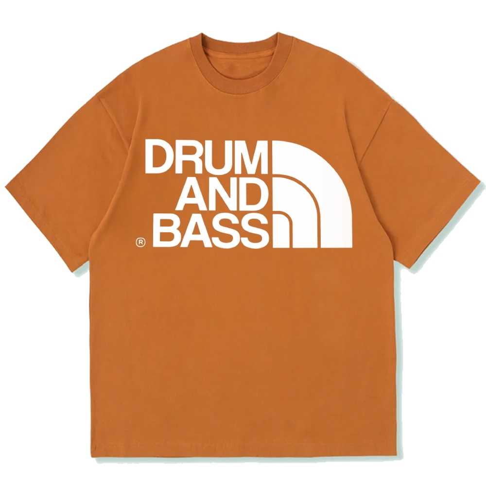Drum And Bass Cotton casual T-shirt