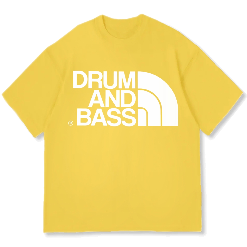 Drum And Bass Cotton casual T-shirt