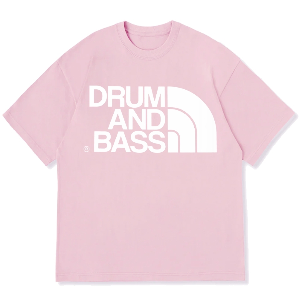 Drum And Bass Cotton casual T-shirt