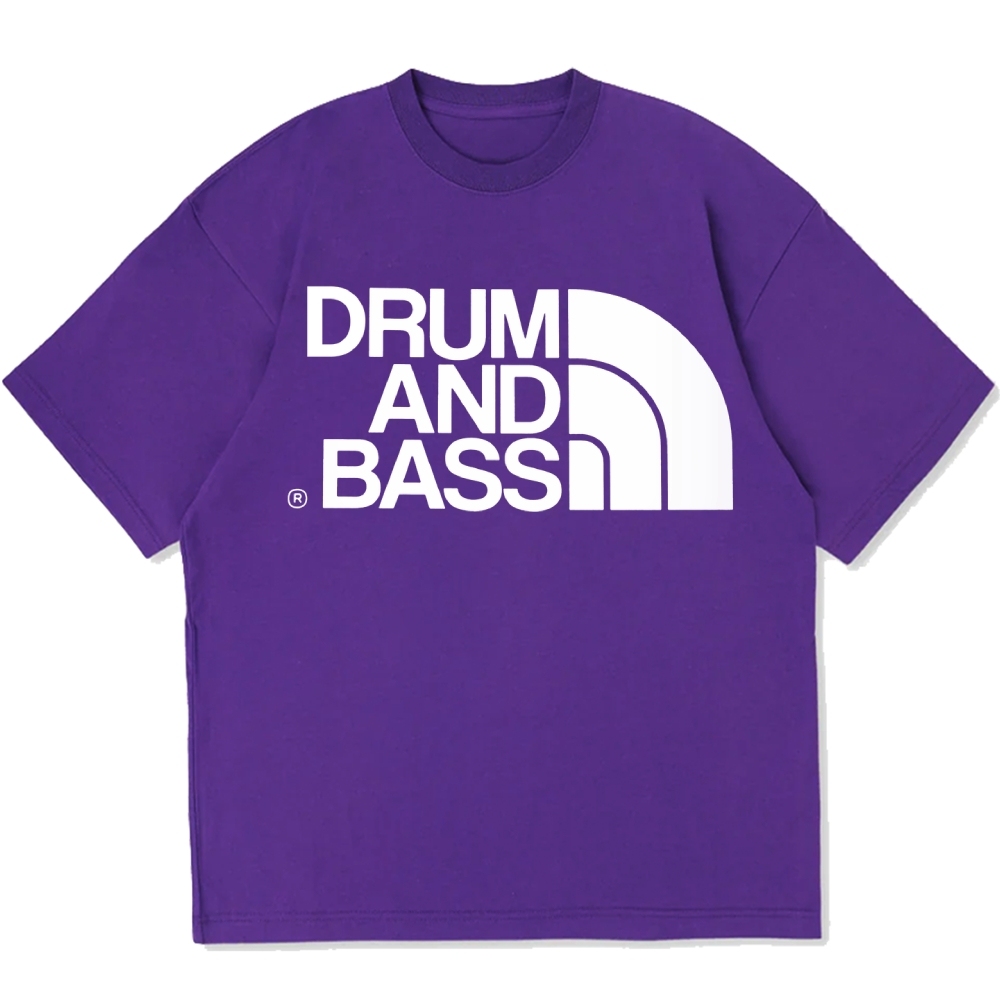 Drum And Bass Cotton casual T-shirt