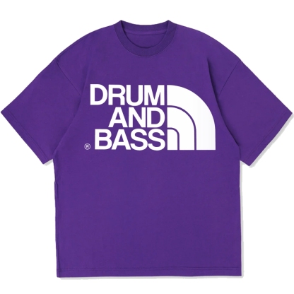 Drum And Bass Cotton casual T-shirt