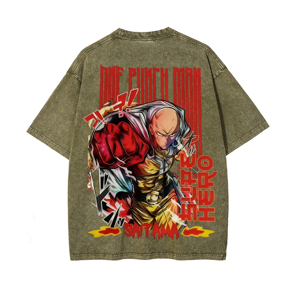 Vintage Oversized T-Shirt One Punch Man