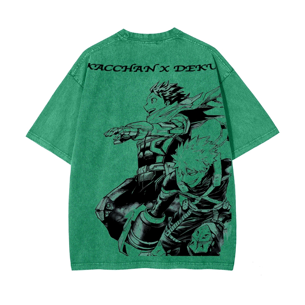 Vintage Oversized T-Shirt My Hero Academia