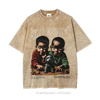 Unisex  GODCHILD Washed T-Shirt