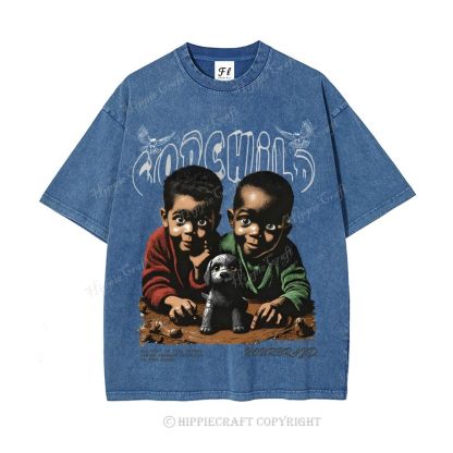 Unisex  GODCHILD Washed T-Shirt