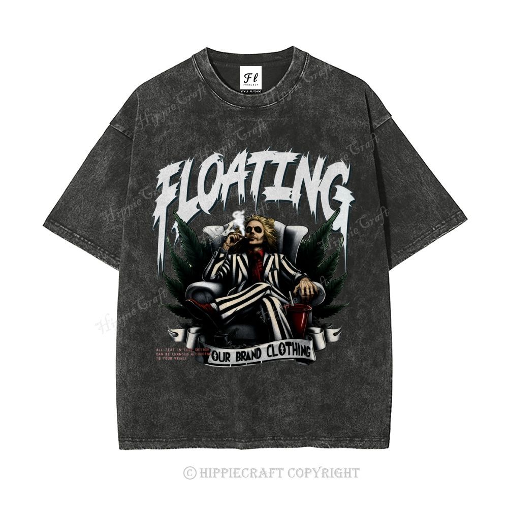 Unisex FLOATING Washed T-Shirt