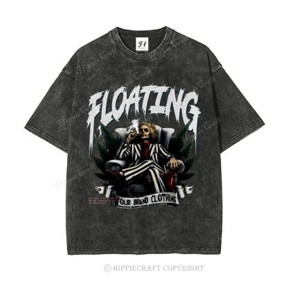 Unisex FLOATING Washed T-Shirt