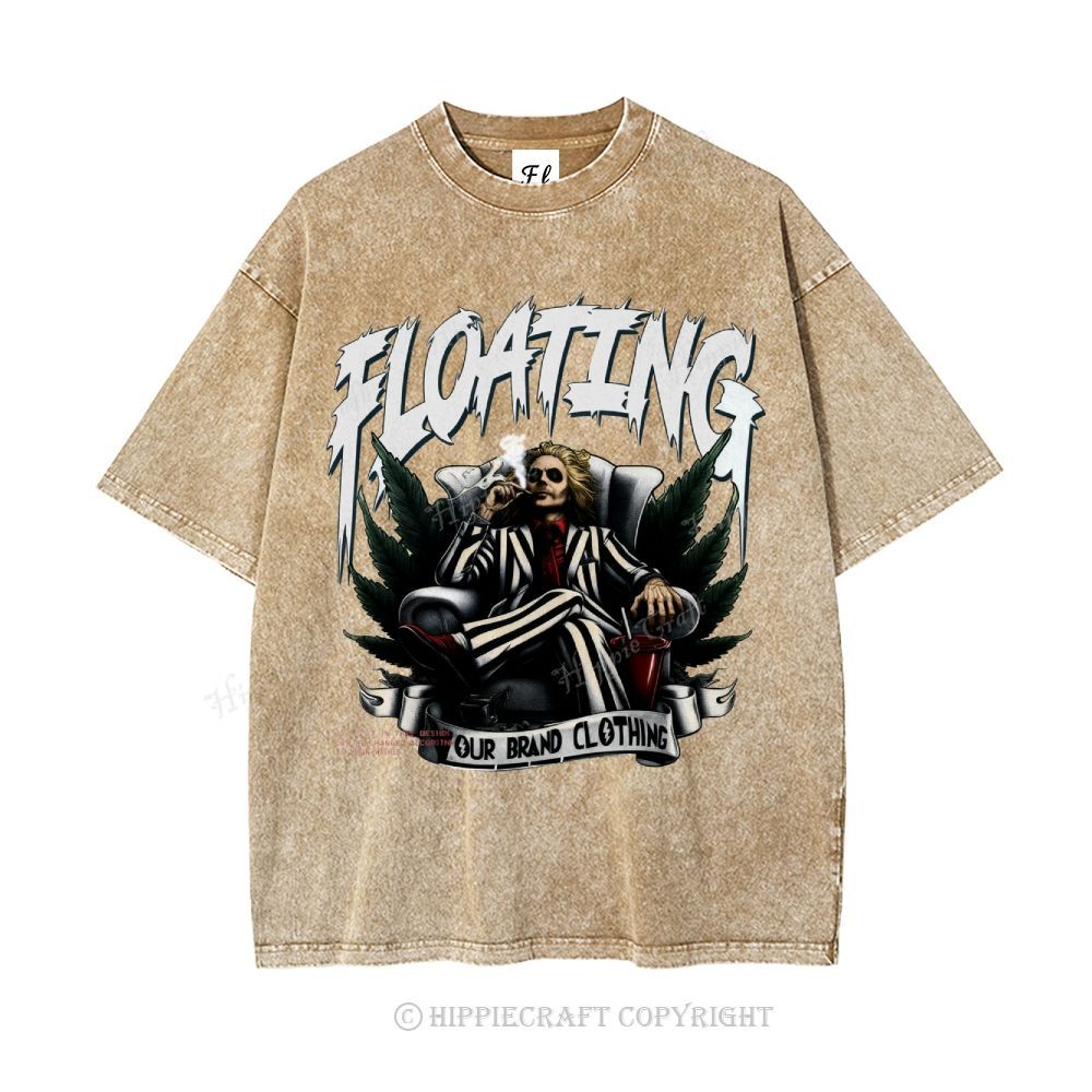 Unisex FLOATING Washed T-Shirt