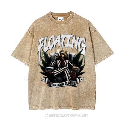 Unisex FLOATING Washed T-Shirt