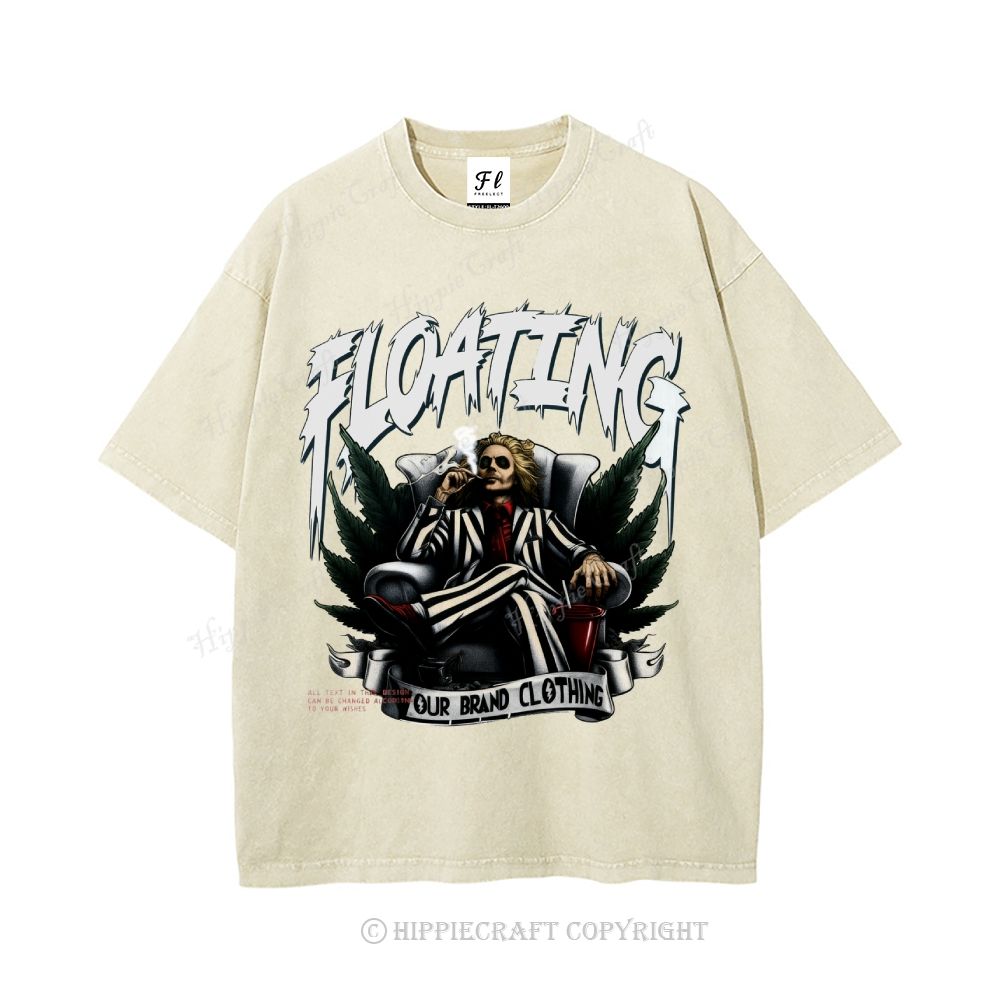 Unisex FLOATING Washed T-Shirt