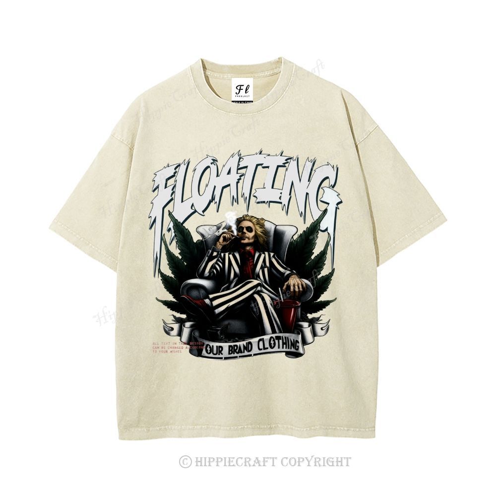 Unisex FLOATING Washed T-Shirt