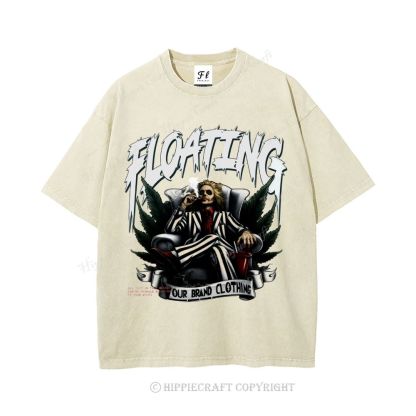 Unisex FLOATING Washed T-Shirt