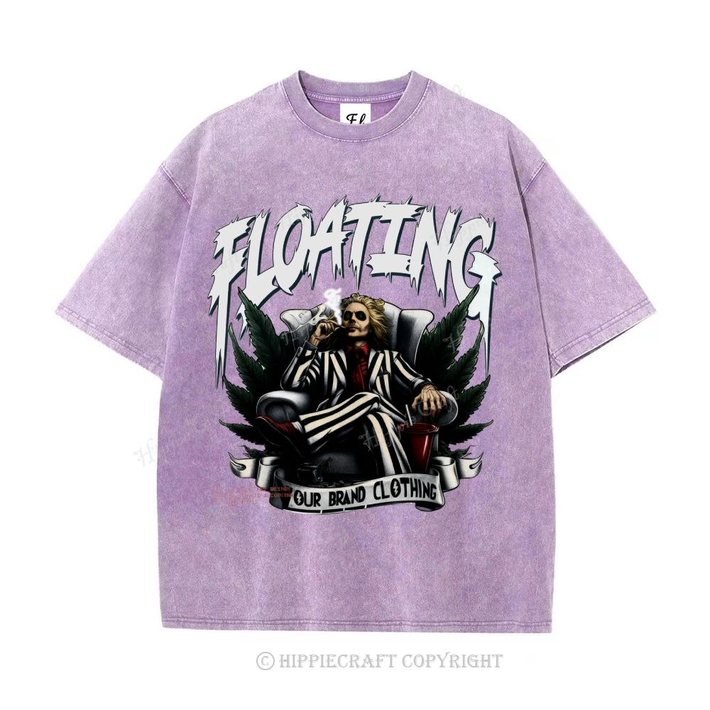 Unisex FLOATING Washed T-Shirt