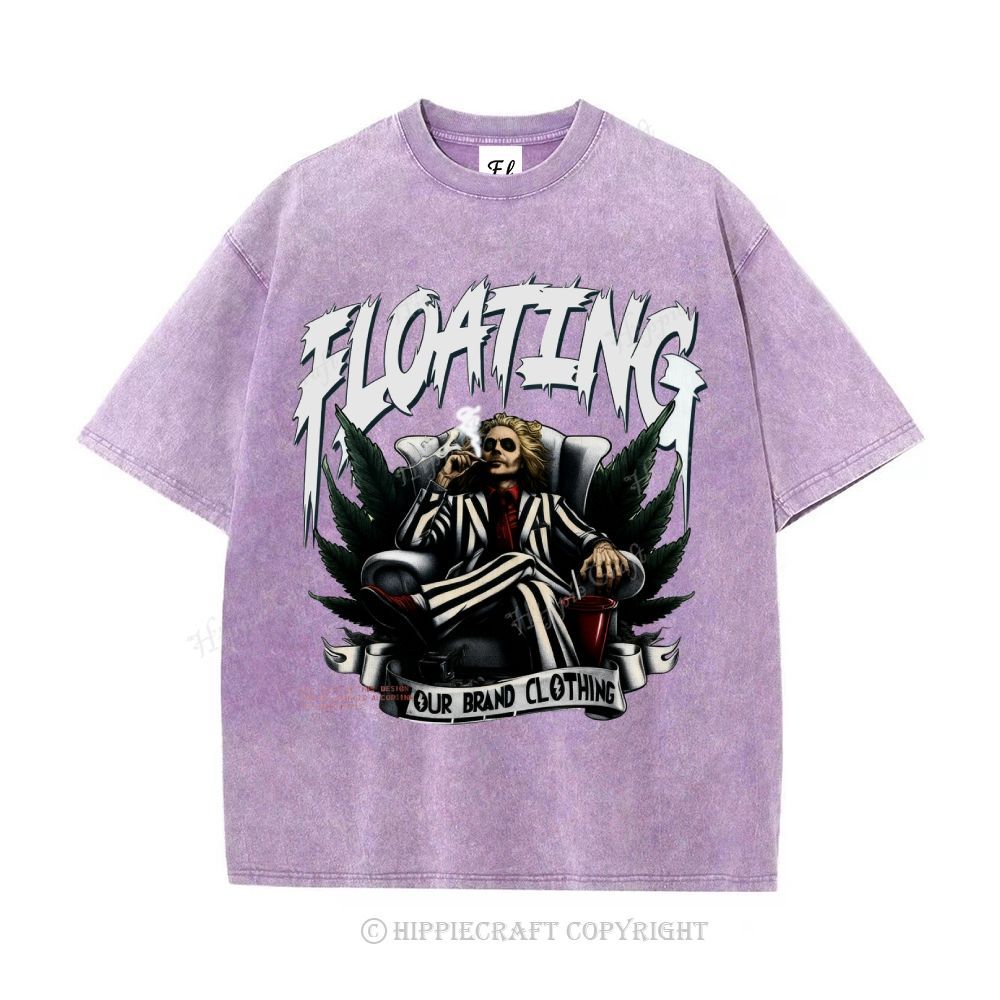 Unisex FLOATING Washed T-Shirt
