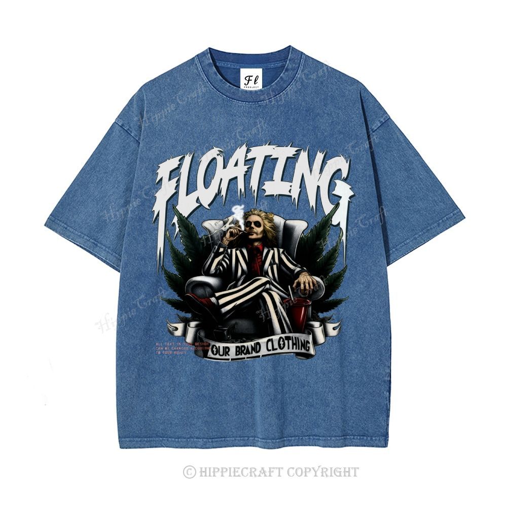 Unisex FLOATING Washed T-Shirt