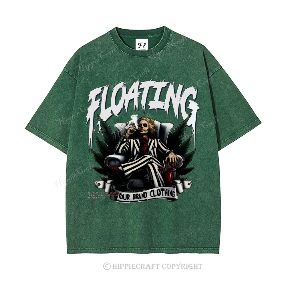 Unisex FLOATING Washed T-Shirt