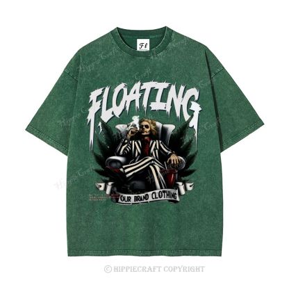 Unisex FLOATING Washed T-Shirt