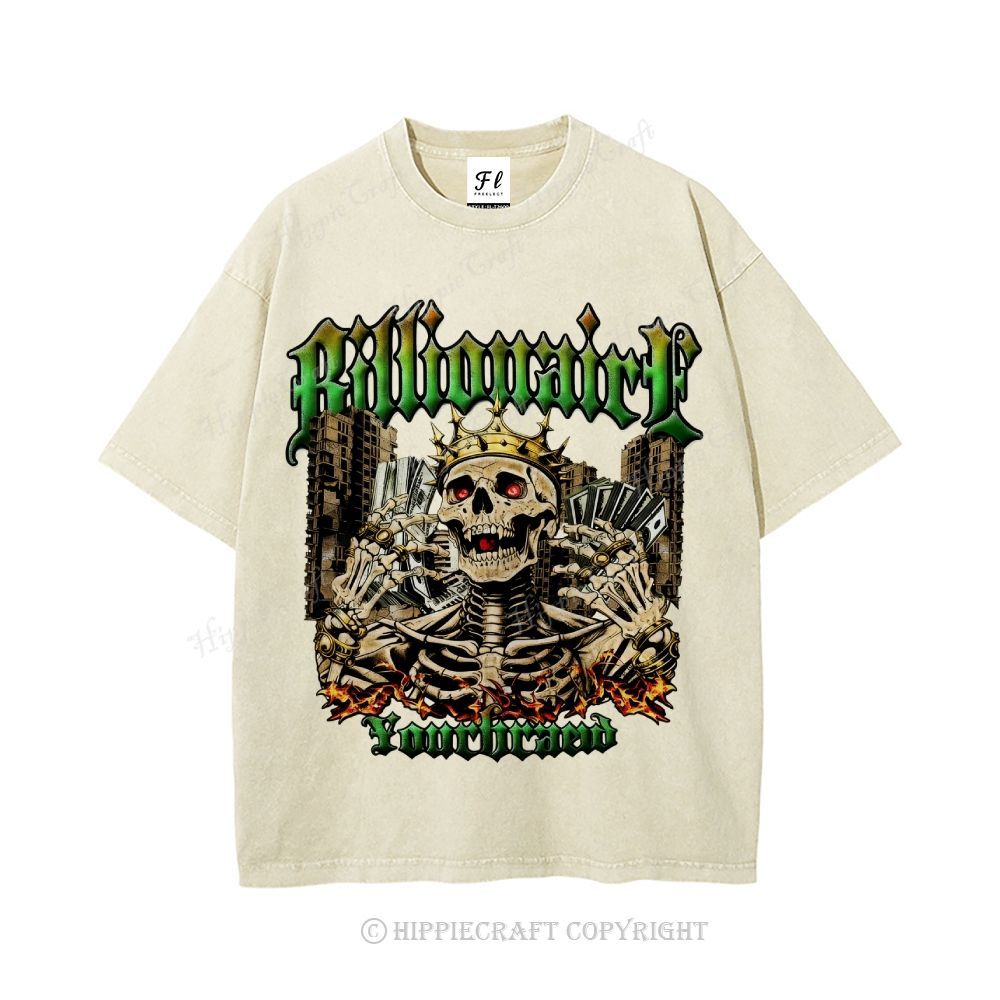 Unisex BILLIONAIRE Washed T-Shirt