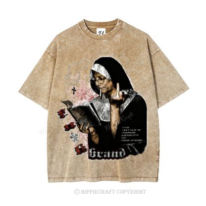 Unisex FU*K Washed T-Shirt