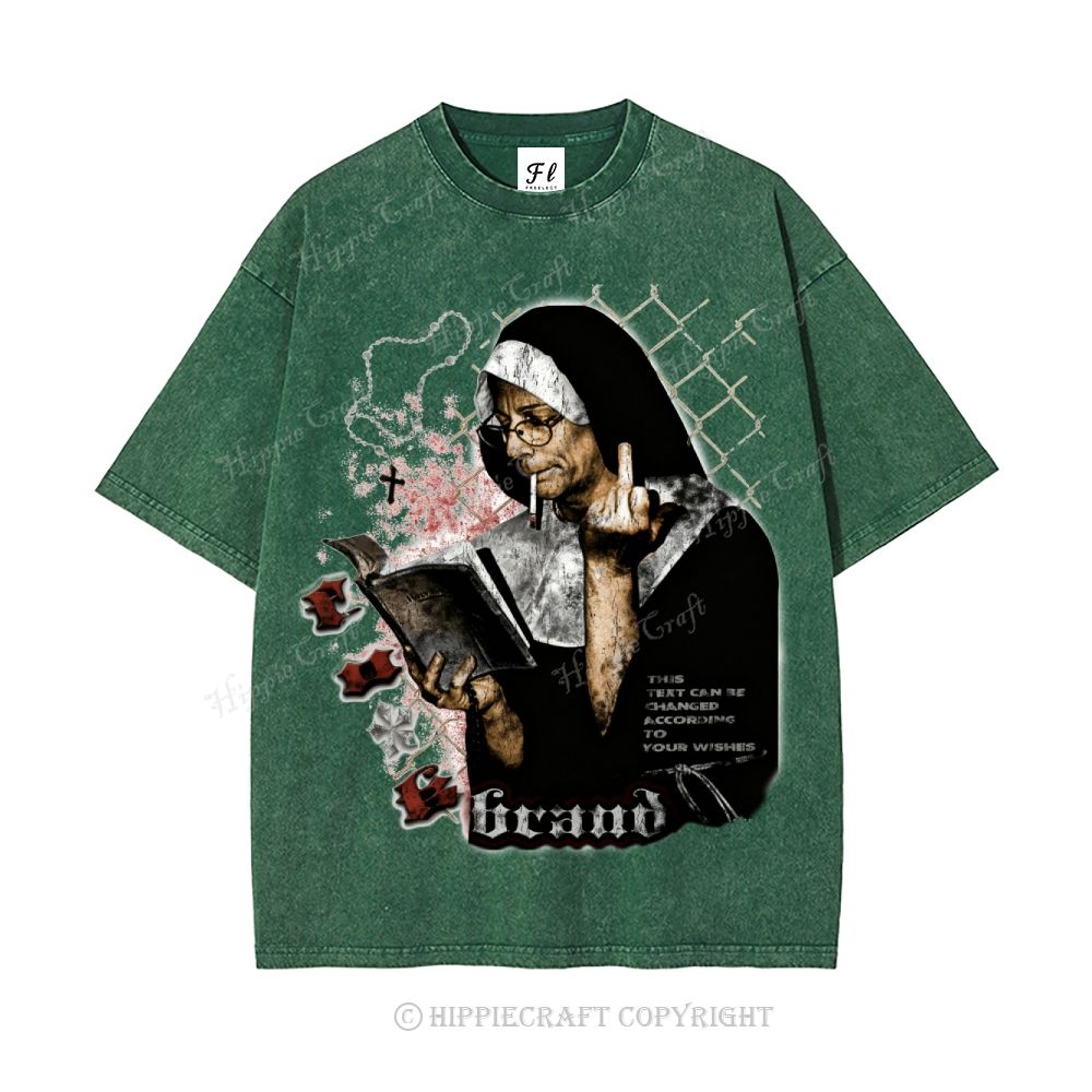 Unisex FU*K Washed T-Shirt