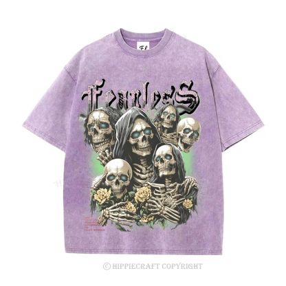 Unisex FEARLESS Washed T-Shirt