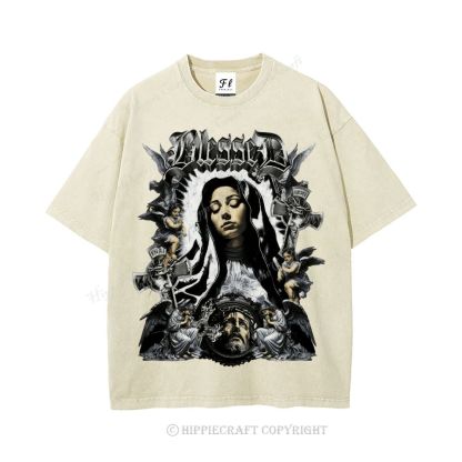 Unisex Jesus is the Son of God incarnate as a human being Washed T-Shirt