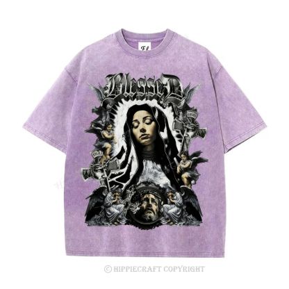 Unisex Jesus is the Son of God incarnate as a human being Washed T-Shirt