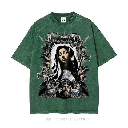 Unisex Jesus is the Son of God incarnate as a human being Washed T-Shirt