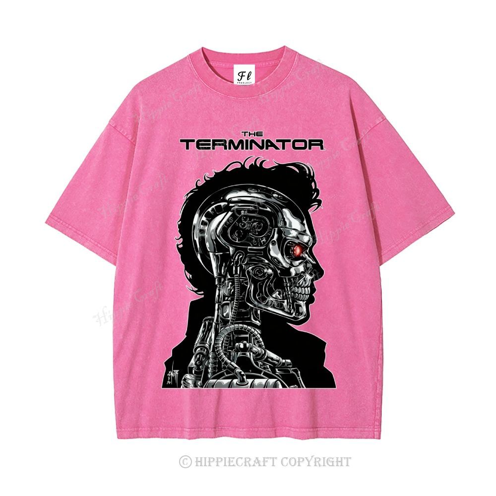 Unisex  Terminator Washed T-Shirt