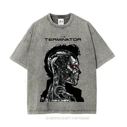 Unisex  Terminator Washed T-Shirt