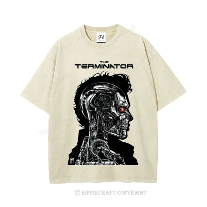 Unisex  Terminator Washed T-Shirt